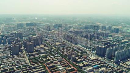 【原创拍摄】郑州老城区航拍_4K超高清_3840X2160_高清视频素材下载(编号:1333802)_实拍视频