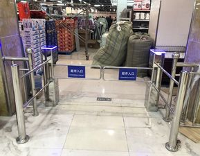 超市摆闸门禁,郑州同创公司现货供应 郑州门禁 产品案例 旗杆厂家 自动门 电动门 松下自动门 多玛自动门 岗亭厂家 岗亭 郑州不锈钢加工厂