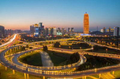 郑州CBD全景图