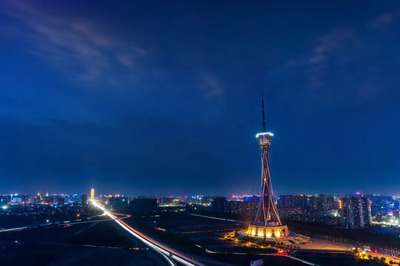 黑夜整个郑州为教师亮起一盏灯!